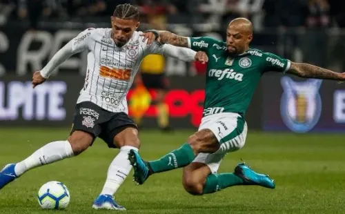 Felipe Melo está em fim de contrato no Palmeiras e deve sair em 2022 (Foto: Miguel Schincariol/Getty Images Brazil)