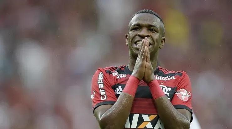 Vini se destacou no Flamengo. (Foto: Alexandre Loureiro/Getty Images)