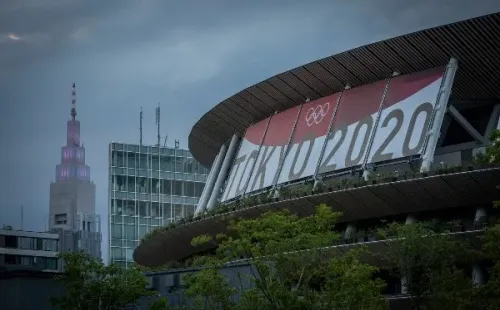 O Estádio Olímpico, onde se dará a cerimônia de abertura, em foto tirada recentemente. (Foto: Getty Images)