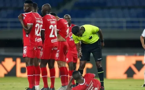 América de Cali em campo pela Sul-Americana. (Foto: Getty Images)