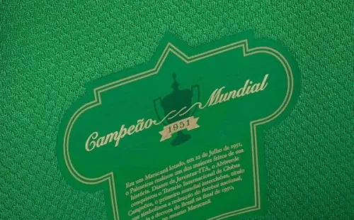 Em comemoração aos 70 anos do título de 1951, Palmeiras lança camisa comemorativa. (Foto: Divulgação)