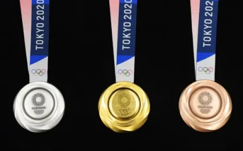 Medalhas das Olimpíadas. Foto: Getty Images