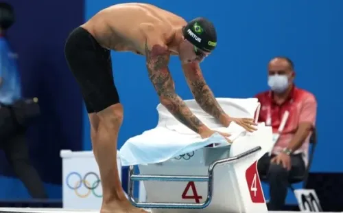 Bruno Fratus está na final dos 50 m livre da natação. Foto: Getty Images