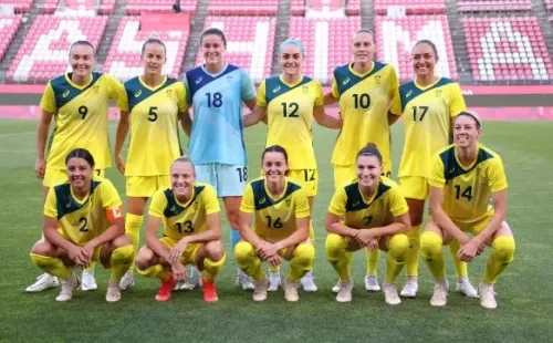 A seleção australiana de futebol feminino. (Foto: Getty Images)
