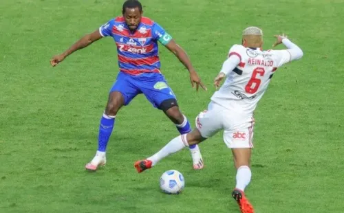 Fortaleza em campo pelo Brasileirão. (Foto: Marcello Zambrana/AGIF)