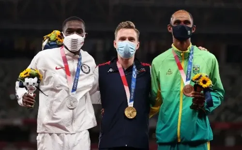 Alison Santos é o novo recordista sul-americano| Crédito: Getty Images