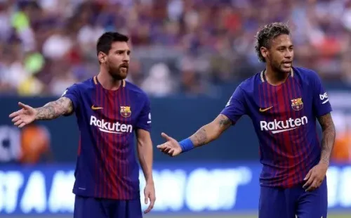 Messi e Neymar podem voltar a jogar juntos novamente, agora no PSG. (Foto: Getty Images)