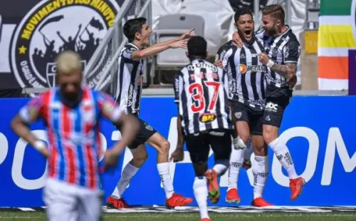Atlético-MG está embalado no Brasileirão. Foto: Getty Images