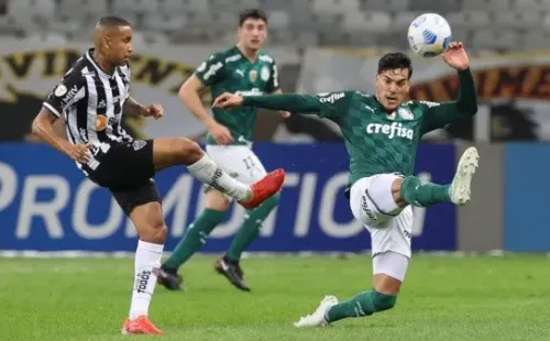 Atlético-MG x Palmeiras será um dos confrontos da semifinal da Libertadores 2021 (Foto: CESAR GRECO)