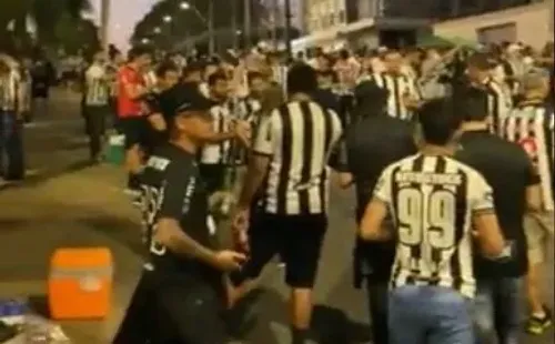 Cerca de 18 mil pessoas são esperadas no Mineirão para o jogo desta noite (Créditos: reprodução/Twitter/@ohenriqueandre)