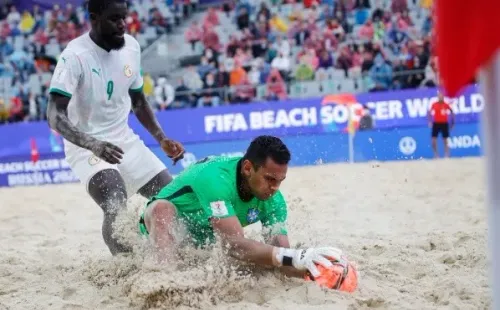 Goleiro Rafa Padilha defendeu companheiros após derrota pra Senegal
