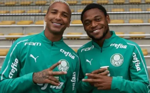 Deyverson e Luiz Adriano restam como opções a Abel Ferreira até o final da temporada (Foto: César Greco)
