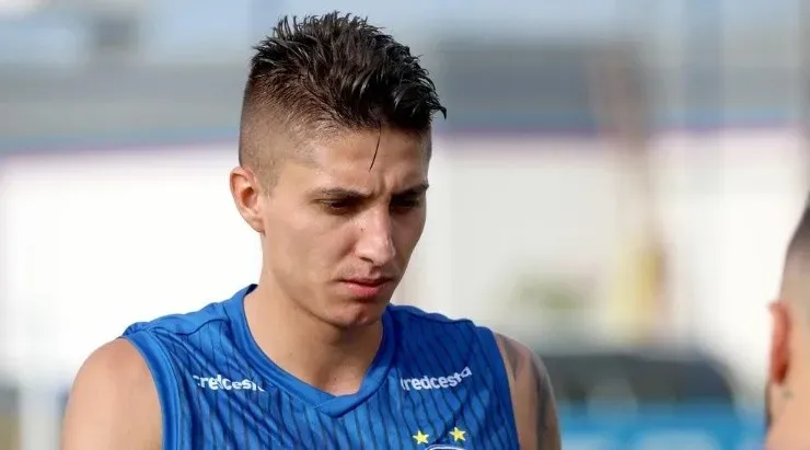 Ramírez pode ser relacionado contra o Santos. Foto: Felipe Oliveira/ E.C. Bahia