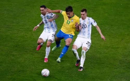 Argentina x Brasil. (Foto: Getty Images)