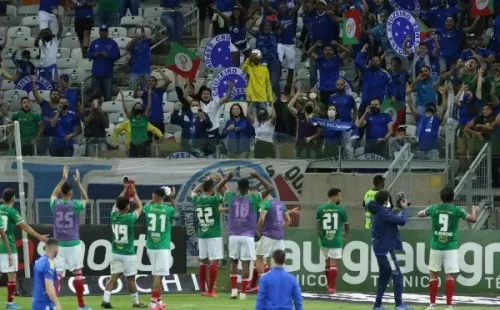 Cruzeiro e Confiança, no Mineirão, teve presença de público