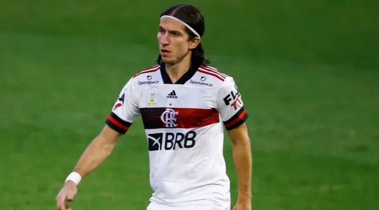 Filipe Luís, lateral-esquerdo do Flamengo (Foto: Getty Images)