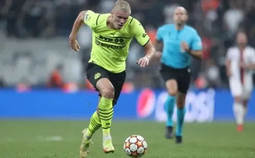 Números de Haaland na temporada 21/22. (Foto: Getty Images)