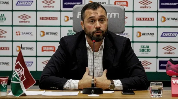 Mário Bittencourt tenta liminar na justiça para ter o meia de volta. Foto: Mailson Santana/ Fluminense