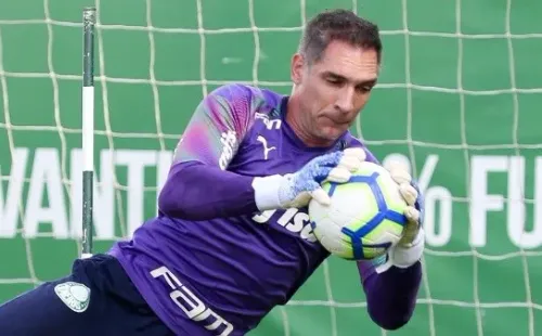 Prass defendeu a camisa do Palmeiras de 2013 a 2019 e conquistou três títulos importantes (Foto:Fabio Menotti)