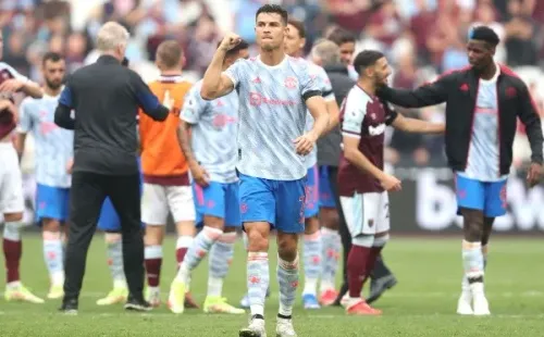 Cristiano Ronaldo em campo. (Foto: Getty Images)