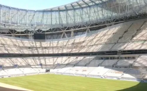 Estádio de Lusail, onde será realizada a final da Copa de 2022. (Foto: Reprodução)