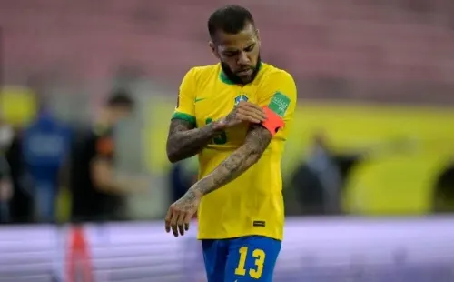 Daniel Alves na Seleção Brasileira. (Foto: Getty Images)