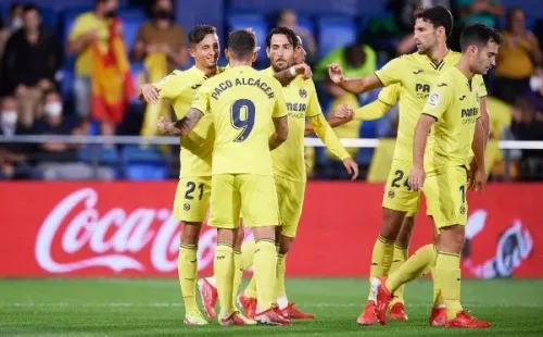 Vilarreal comemorando gol. (Foto: Getty Images)