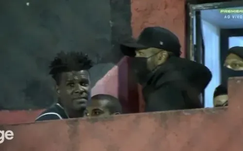 Sandro e Edilson. (Foto: Reprodução TV)