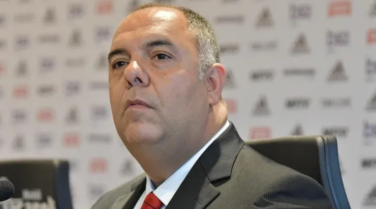 Marcos Braz, vice-presidente de futebol do Flamengo (Foto: Thiago Ribeiro/AGIF)