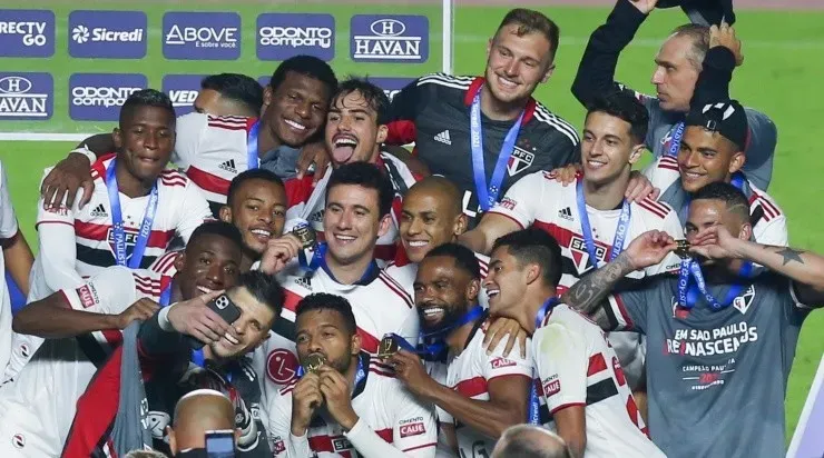 O São Paulo foi o campeão paulista em 2021 (Foto: Getty Images)
