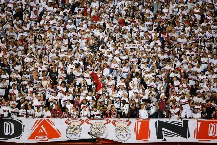 Torcida do São Paulo no Morumbi. (Foto: Getty Images)