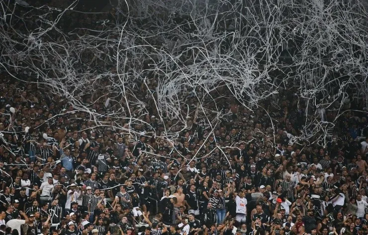 Fiel Torcida na até então, Arena Corinthians. (Foto: Getty Images)
