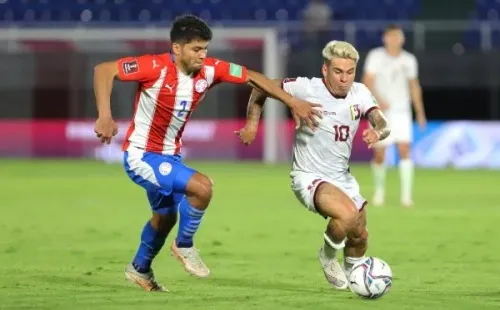 Paraguai x Peru pelas Eliminatórias 2022. (Foto: Getty Images)