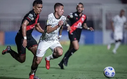 Atlético-GO x Corinthians. (Foto: Heber Gomes/AGIF)