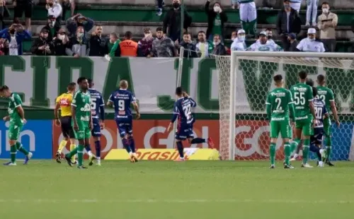 Fortaleza marcou em lance polêmico no final partida gol da vitória contra a Chape