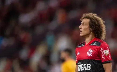RJ - Rio de Janeiro - 22/09/2021 - LIBERTADORES 2021, FLAMENGO X BARCELONA-EQU - David Luiz jogador do Flamengo durante partida contra o Barcelona-EQU no estadio Maracana pelo campeonato Copa Libertadores 2021. Foto: Thiago Ribeiro/AGIF