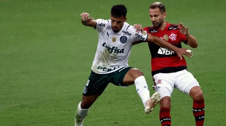 Palmeiras e Flamengo se enfrentam em 27 de novembro, pela final da Libertadores (Foto: Getty Images)