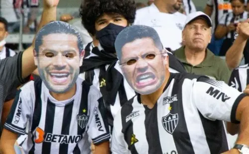 MG - Belo Horizonte - 13/10/2021 - BRASILEIRO A 2021 - ATLETICO-MG X SANTOS - Torcida do Atletico-MG durante partida contra Santos no estadio Mineirao pelo campeonato Brasileiro A 2021. Foto: Fernando Moreno/AGIF
