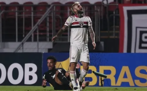 São Paulo x RB Bragantino em campo pelo primeiro turno. (Foto: (Foto: Ettore Chiereguini/AGIF))