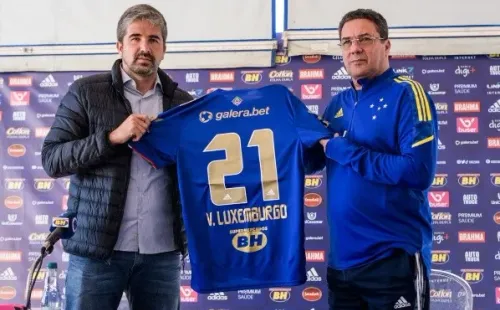 Luxemburgo foi contratado para “salvar” temporada 2021 do Cruzeiro (Foto: Divulgação/Cruzeiro)