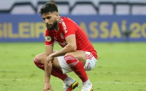 MG - Belo Horizonte - 02/10/2021 - BRASILEIRO A 2021 - ATLETICO-MG X INTERNACIONAL - Yuri Alberto jogador do Internacional durante partida contra o Atletico-MG no estadio Mineirao pelo campeonato Brasileiro A 2021. Foto: Fernando Moreno/AGIF