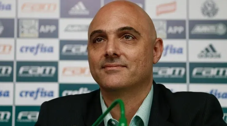 Maurício Galiotte, presidente do Palmeiras (Foto: Marcello Zambrana/AGIF)