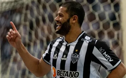 MG - Belo Horizonte - 24/10/2021 - BRASILEIRO A 2021 - ATLETICO MG X CUIABA - Hulk jogador do Atletico-MG comemora seu gol durante partida contra o Cuiaba no estadio Mineirao pelo campeonato Brasileiro A 2021. Foto: Alessandra Torres/AGIF