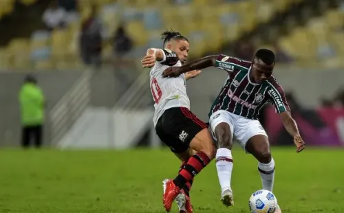 Colombiano ficou emocionado com o Fla-Flu