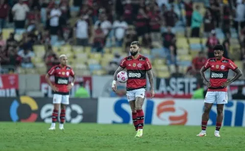 Flamengo no Maracanã. (Foto: Thiago Ribeiro/AGIF)