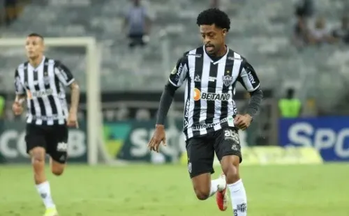 MG - Belo Horizonte - 02/10/2021 - BRASILEIRO A 2021 - ATLETICO-MG X INTERNACIONAL - Keno jogador do Atletico-MG durante partida contra o Internacional no estadio Mineirao pelo campeonato Brasileiro A 2021. Foto: Fernando Moreno/AGIF