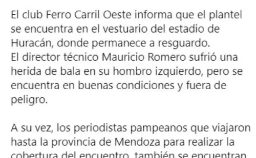 Comunicado Oficial – Imagem: Reprodução