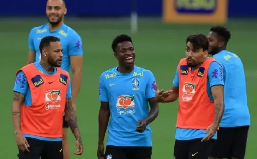 Foto:Buda Mendes/Getty Images | Vini Jr. não foi convocado por Tite, que foi criticado pelas escolhas da Seleção Brasileira