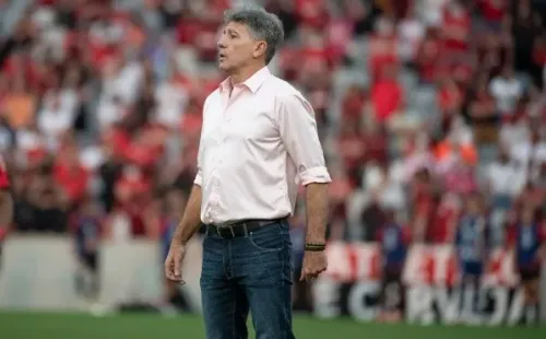 Foto: Alexandre Vidal / Flamengo – Embora opinião não seja unanimidade, Renato tem despertado sentimentos dentro da Gávea que apontam arrependimento em sua contratação