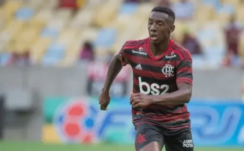 Foto: Alexandre Vidal/Flamengo – Yuri Cesar também entrou na onda de zoeira contra o Vasco após vitória do Mengão na base